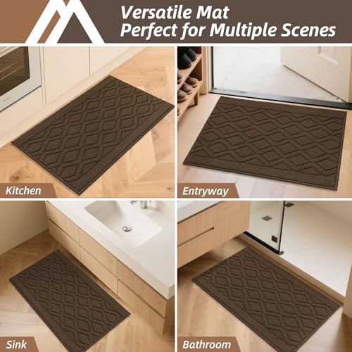 COSY HOMEER Kitchen Rugs and Mats 20"x30" Non Slip Kitchen Mats for Floor - Image 7