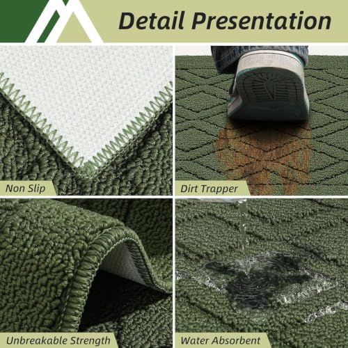 COSY HOMEER Kitchen Rugs and Mats 20"x48" Non Slip Kitchen Mats for Floor - Image 5