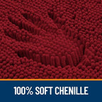 OLANLY Bathroom Runner Rugs 45x27, Extra Soft Absorbent Chenille Bath Rugs - Image 3