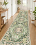 OLANLY 2'6"x14' Washable Runner Rug, Non Slip Carpet for Hallway Kitchen by OLANLY