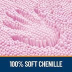 OLANLY Large Bathroom Rugs 50x30, Extra Soft Absorbent Chenille Bath Rugs - Image 3
