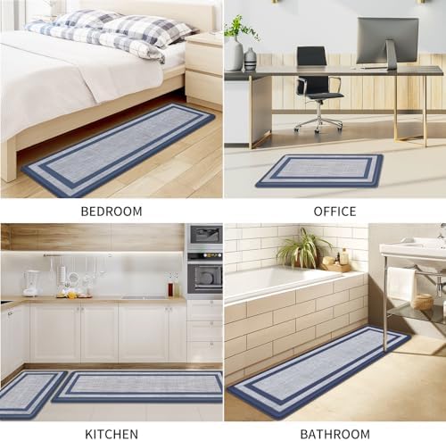 Mattitude Kitchen Mats Set of 2,Cushioned Anti-Fatigue Non-Skid Rug Sets - Image 6