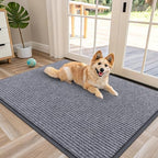 OLANLY Front Door Mat 47x34, Waterproof Heavy-Duty Indoor Outdoor Doormat by OLANLY