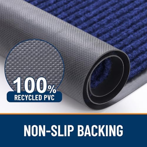 OLANLY Front Door Mat 59x34, Waterproof Heavy-Duty Indoor Outdoor Doormat - Image 3