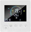 Sumsoctober Smart WiFi Floor Heating Thermostat for Tuya Programmable Energy Saving Controller with Child Lock and Weather Updates(3A)