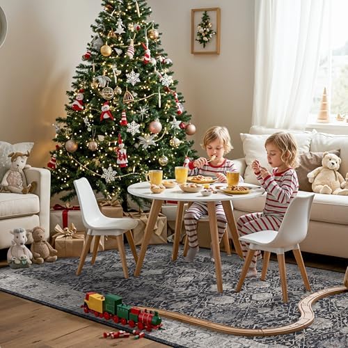 4x10 Washable Hallway Runner Rug: Oriental 10ft Extra Wide Ultra Soft Runners for Living Room Bedroom Stain Resistant Low Pile Carpet for Entryway Ktichen Thin Non Slip Bathroom Floor Mat(Black,4x10) by HYHAOYUNLAI