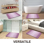 OLANLY Bathroom Runner Rug 70x24, Extra Soft Absorbent Microfiber Bath Rugs - Image 5
