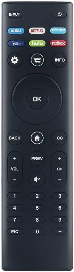 XRT140 Replaced Remote Control Compatible with All VIZIO Smart TVs D3 Series D4 Series D24h-J09 D24f-J09 D24f4-J01 D32h-J09 D32f-J04 D32f4-J01 D40f-J09 D43f-J04