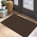 EARTHALL Washable Entryway Rug, Non Slip Doormat, 2x3 Ft, Brown/Coffee by Unknown