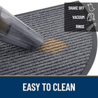 OLANLY Half Circle Front Door Mat 47x34, Waterproof Heavy-Duty Doormat - Image 6