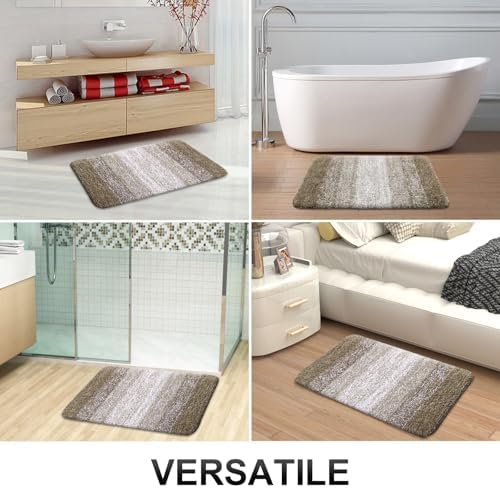 OLANLY Bathroom Runner Rug 70x20, Extra Soft Absorbent Microfiber Bath Rugs - Image 7