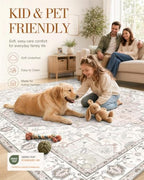 OLANLY 2x10 Washable Runner Rug, Soft Non Slip Carpet for Hallway Kitchen - Image 5
