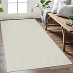 EARTHALL Washable Entryway Rug, Non Slip Area Rug, 3x5 Ft, Cream/Grayish by Unknown