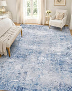 OLANLY 5x7 Washable Area Rug, Soft Non Slip Carpet for Bedroom Living Room by OLANLY