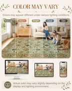 OLANLY 2x8 Washable Runner Rug, Soft Non Slip Carpet for Hallway Kitchen - Image 2