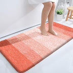 OLANLY Bathroom Runner Rug 40x24, Extra Soft Absorbent Microfiber Bath Rugs by OLANLY