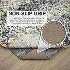 Mohawk Home Non Slip Rug Pad 7' 6" Round - 3/8" Thick Felt + Latex Rubber Gripper - Dual Surface Cushion for Hardwood, Carpet, Tile Floors, Made in USA - Image 2