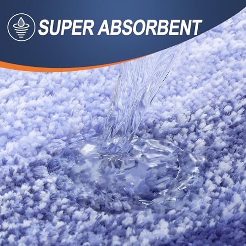 OLANLY Bathroom Runner Rug 47x24, Extra Soft Absorbent Microfiber Bath Rugs - Image 4