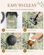OLANLY 2'6"x14' Washable Runner Rug, Non Slip Carpet for Hallway Kitchen - Image 6