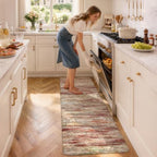 KIMODE Kitchen Mats Cushioned Anti Fatigue, Neutural Kitchen Rugs Sets of 2 by StayinComfortCookwithJoy