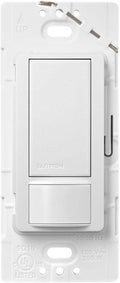 Lutron Maestro Motion Sensor Switch | 2 Amp, Single Pole | MS-OPS2-SW | Snow