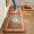 Collive Fall Anti Fatigue Mats for Kitchen Floor, Sink Rugs 17"x59"+17"x29" by Collive