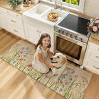 KIMODE Anti Fatigue Kitchen Mats for Floor, Farmhouse Kitchen Runner Rug - Image 3