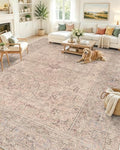 OLANLY 9x12 Washable Area Rug, Soft Non Slip Carpet for Bedroom Living Room by OLANLY