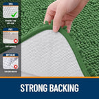 OLANLY Large Bathroom Rugs 44x32, Extra Soft Absorbent Chenille Bath Rugs - Image 6