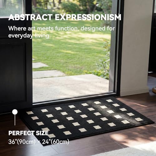 GRANNY SAYS Indoor Outdoor Doormat 24x36 Non-Slip Washable Entry Mat - Image 3