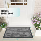 OLANLY Front Door Mat Outside Entrance, Waterproof Heavy-Duty Doormat - Image 2