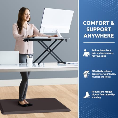 0.8" Thick Kitchen Mat Cushioned Anti Fatigue Rug Comfort Floor Mats - Image 4