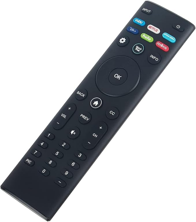 XRT140 Replaced Remote Control Compatible with All VIZIO Smart TVs D3 Series D4 Series D24h-J09 D24f-J09 D24f4-J01 D32h-J09 D32f-J04 D32f4-J01 D40f-J09 D43f-J04