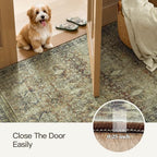 3x5 Area Rugs for Entryway, Brown Washable Non-Slip Area Rug for Kitchen - Image 6