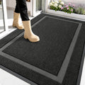 OLANLY Front Door Mat Outside 59x34, All-Season Heavy-Duty Rubber Doormat by OLANLY