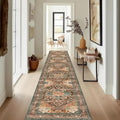 Yamaziot Washable Runner Rug, 2x12 Non-Slip Boho Hallway Kitchen Rug by Yamaziot