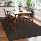 EARTHALL Washable Area Rug, Non Slip Living Room Rug, 5x7 Ft, Taupe/Coffee - Image 6