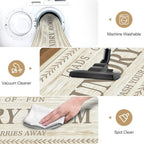 Soft Laundry Room Rug Runner, 20"x60", Washable, Non-Slip Thick Mat - Image 4