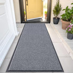 OLANLY Front Door Mat 47x23, Waterproof Heavy-Duty Indoor Outdoor Doormat by OLANLY