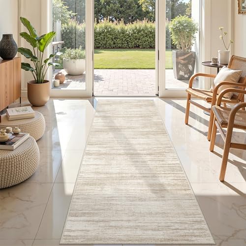 2x7 Runner Rug Non Slip,Washable Hallway Runner Rug,Brown - Image 5