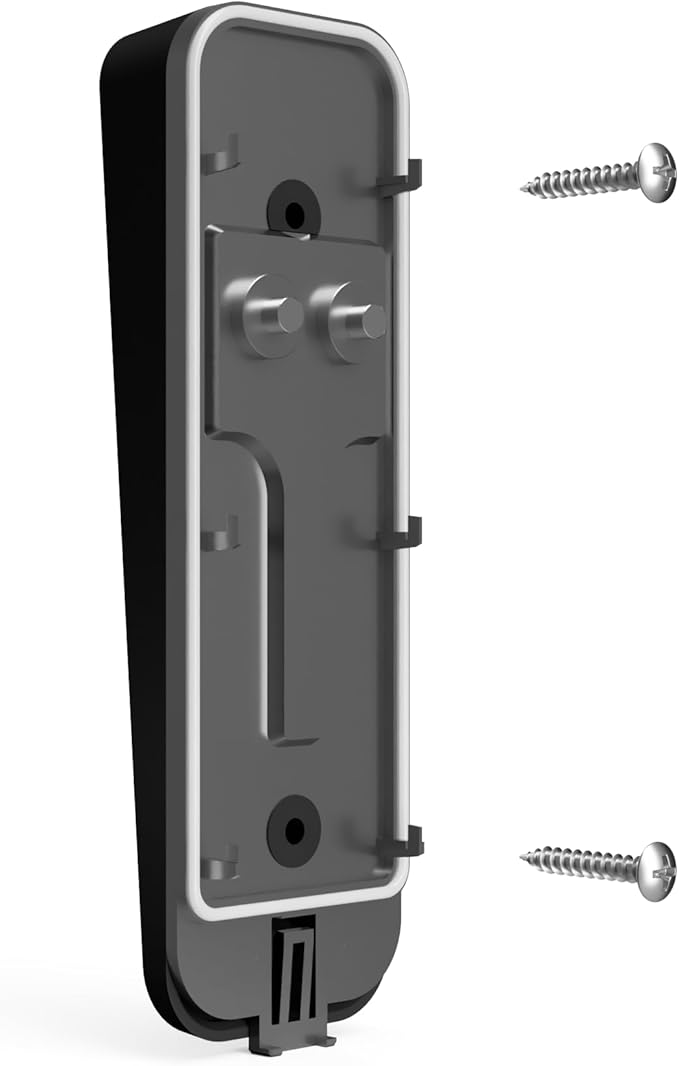 Hidden River Lab Angle Wedge Mount for Blink Video Doorbell (1st Generation) – Plastic Mounting Bracket Only (No Doorbell Included) – Black