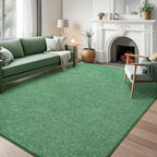 AROGAN 4x6 Area Rugs for Living Room Non Slip Dorm Bedroom Rug, Matte Green - Image 7
