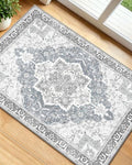 OLANLY 2x3 Washable Small Rug Non Slip Indoor Door Mat for Entryway Bedside by OLANLY