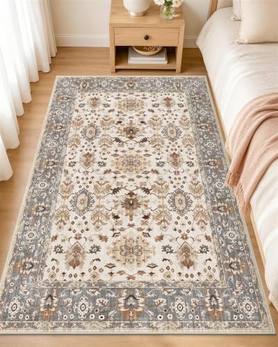 OLANLY 3x6 Washable Runner Rug, Soft Non Slip Carpet for Hallway Kitchen by OLANLY