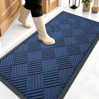 OLANLY Front Door Mat Outside Entrance 47x23, Waterproof Heavy-Duty Doormat by OLANLY