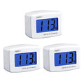 Voltage Test Monitor, 3PCS Digital Volt Meter Voltage Tester Gauge Meter Measuring Panel DM55-1 AC 80-300V LCD Display for Home