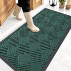 OLANLY Front Door Mat Outside Entrance 47x23, Waterproof Heavy-Duty Doormat by OLANLY