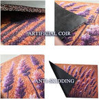 Outdoor Rug Door Mat, Welcome Mat, Non-Slip, 19'x31' (Lavender) - Image 4