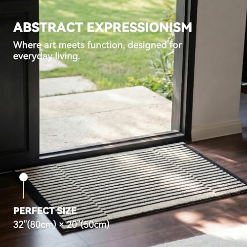 GRANNY SAYS Indoor Outdoor Doormat 20x32 Non-Slip Washable Entry Mat - Image 3