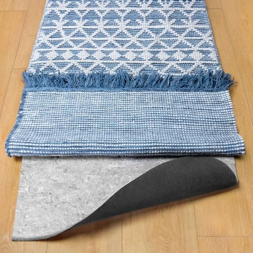 RUGPADUSA - Dual Surface - 2'x7' - 1/4" Thick - Felt + Rubber - Non-Slip Backing Rug Pad - Safe for All Floors by RUGPADUSA